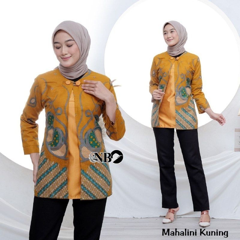 Atasan Batik wanita Tenun katun Tulis Halus Katun ATBM Baron ,Sarombit Atasan