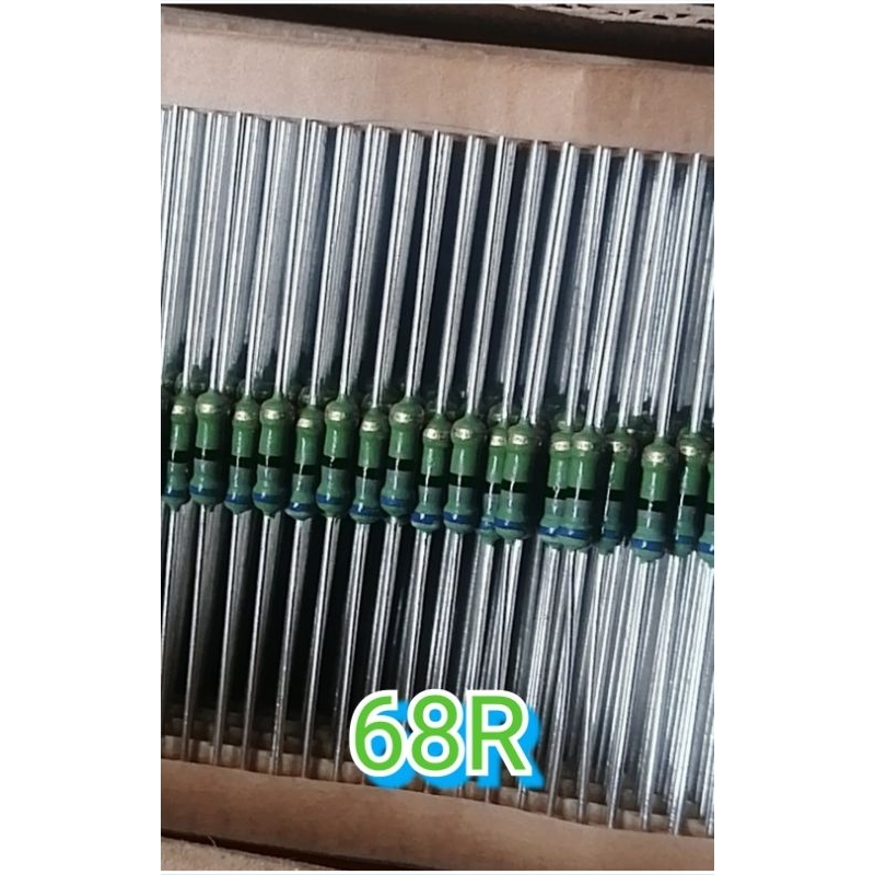 1 BIJI RESISTOR 68R,1/2 WAT, AKANE