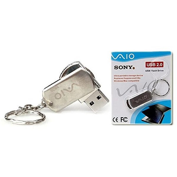 Flashdisk Sony Vaio Iron Key Chain 16 Gb