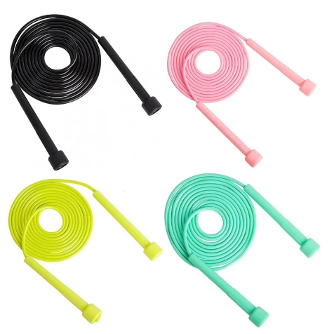 TALI SKIPPING PVC 2.8METER/ JUMP ROPE/ LOMPAT TALI 280CM SPEED ROPE ACTIVE PVC OLAHRAGA PEMULA PELATIHAN KARDIO / ALAT SKIPPING MURAH BANYAK VARIAN WARNA | FADHILAH SHOP BJB