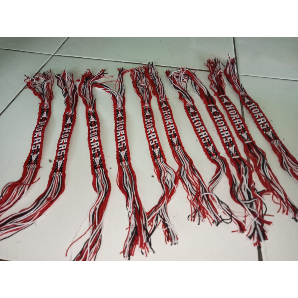 gelang tenun etnik batak sortali - souvenir khas sumatera