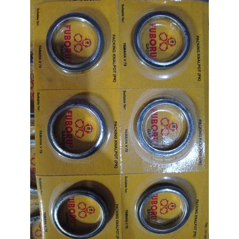 asbes cincin paking knalpot suzuki rc rc80 rc100 cristal sprinter