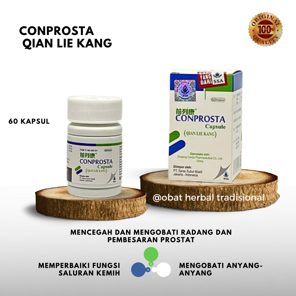 CONPROSTA Capsules ( Qian Lie Kang ) - Obat Prostat