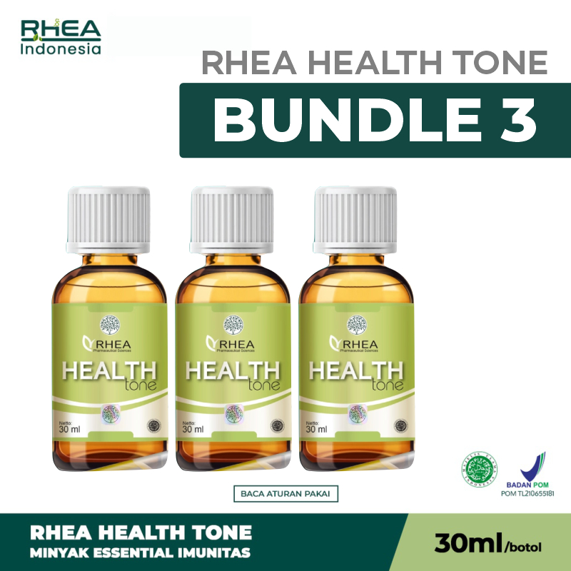 Bundle 3 Rhea Health Tone 30ml Minyak Esensial Imunitas