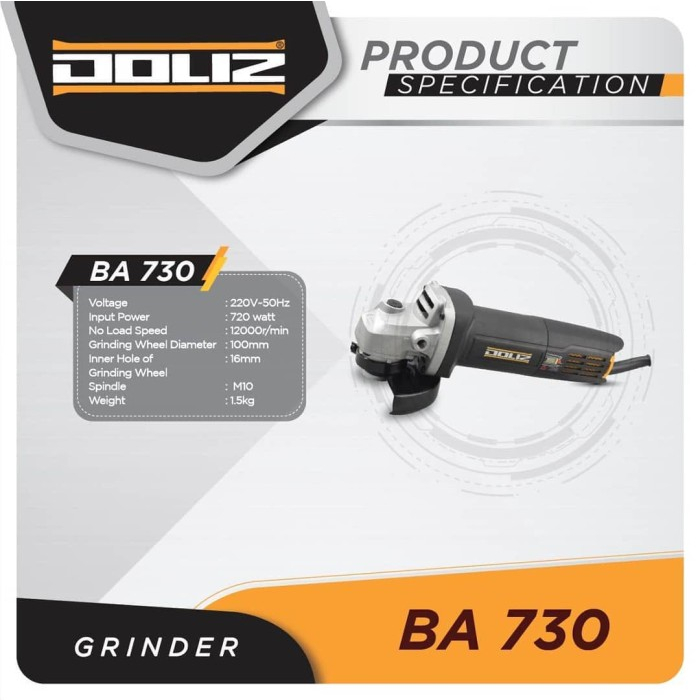 GERINDA TANGAN DOLIZ DOLIZ BA730