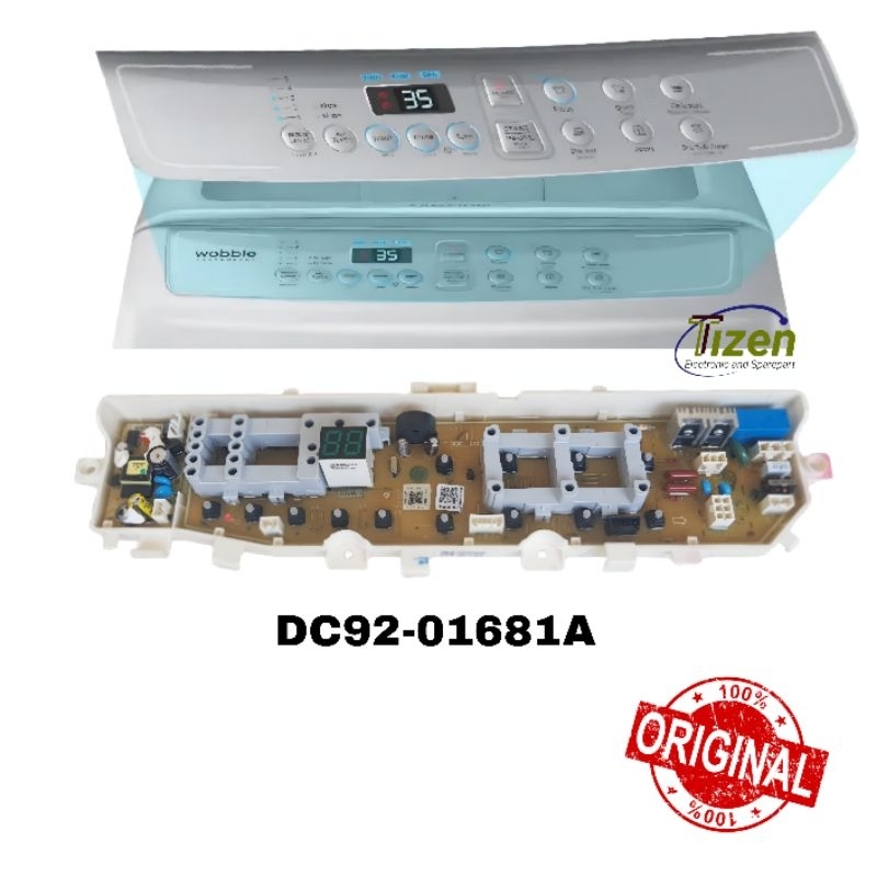 Modul PCB Mesin Cuci Samsung 13 tombol Original 100%