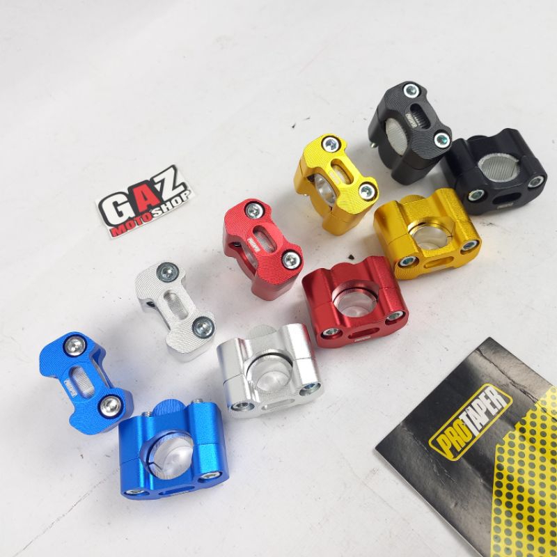 Raiser Stang CNC Pangkon Dudukan Peninggi Stir Trail Tuoring