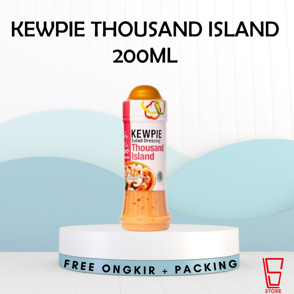 

KEWPIE SALAD DRESSING THOUSAND ISLAND 200 ML / KEWPIE THOUSAND ISLAND