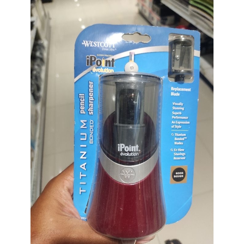 

Westcott rautan pensil electrik/pencil sharpener