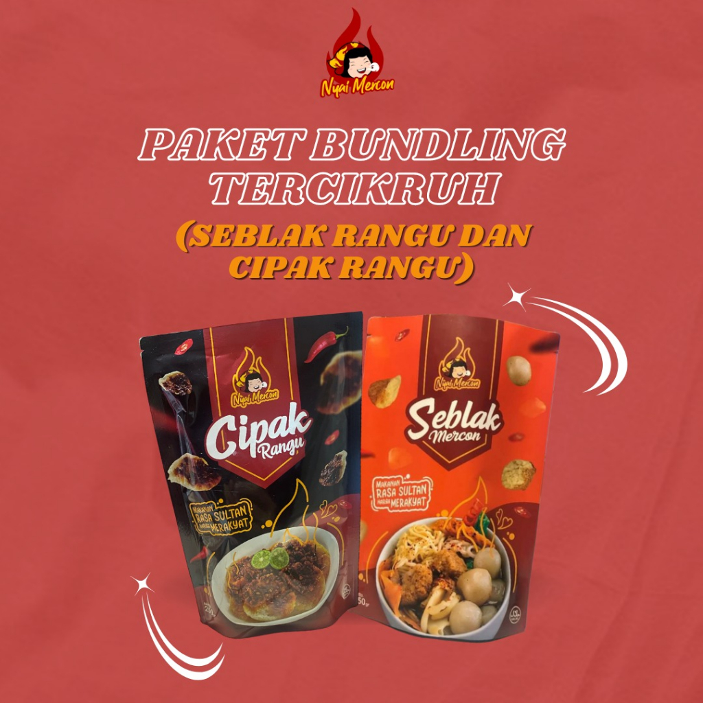 PAKET BUNDLING TERCIKRUH (SEBLAK RANGU &amp; CIPAK RANGU)