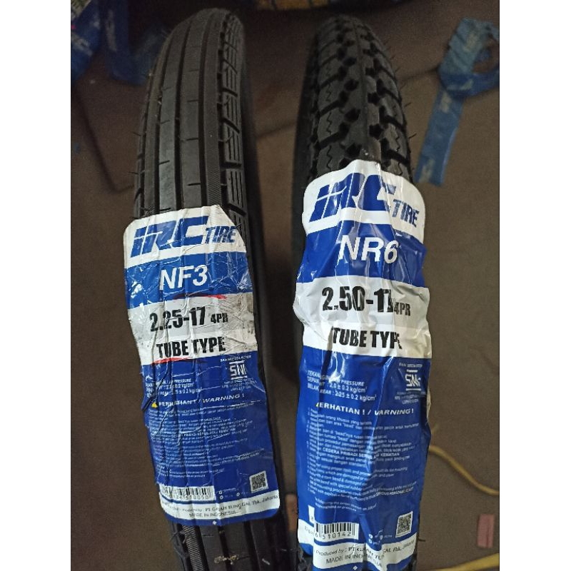Ban Luar 225-17 NF3 250-17 NR6 Honda Grand Legenda IRC
