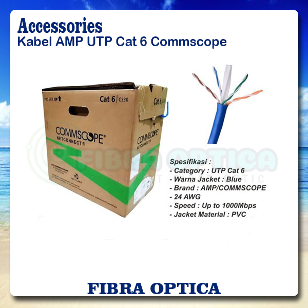 Commscope/AMP UTP Cat 6 UTP Cable Data Cat 6 AMP Original