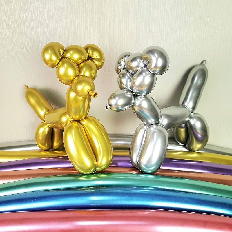AVVET BALON TWIST BALON PANJANG BALON LATEX TWIST CHROME