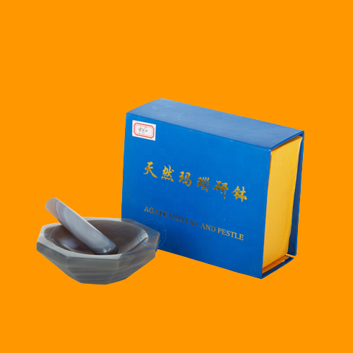 Agate Mortar and Pastle 10cm