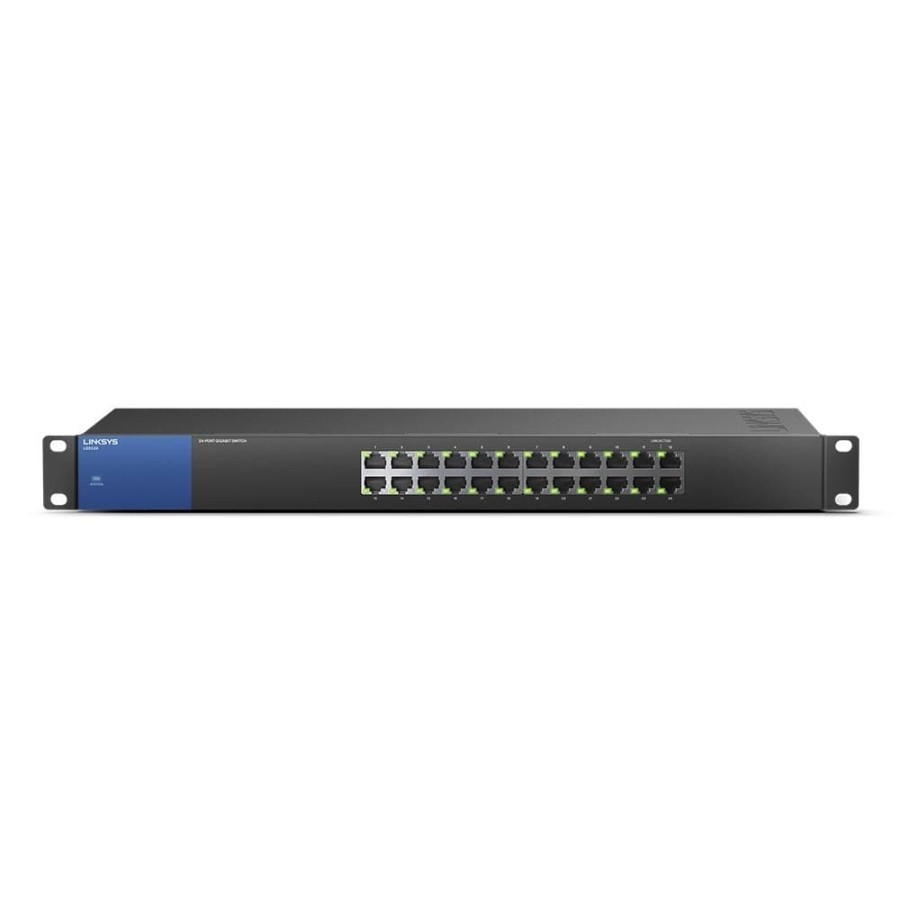 Linksys Switch 24-Port Gigabit 1000 Mbps Business Dekstop LGS124-AP