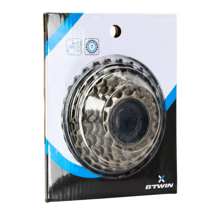 BTWIN Gir Sepeda Screw-On Freewheel 14x28 7-Speed