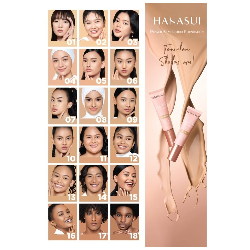 Hanasui Perfect Stay Foundation 25g