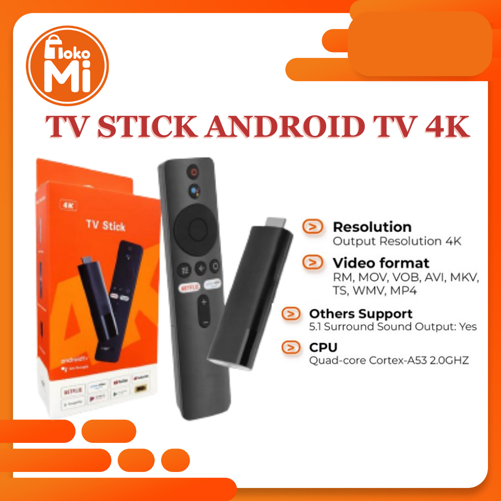 TV Stick 4K Android Smart TV UHD 4K