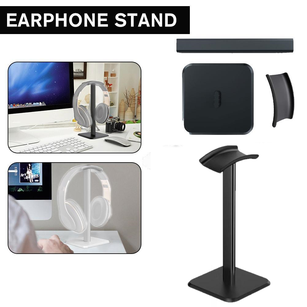 Stand Headphone Headset Holder Universal Hanger Bracket - MB-10 - Black