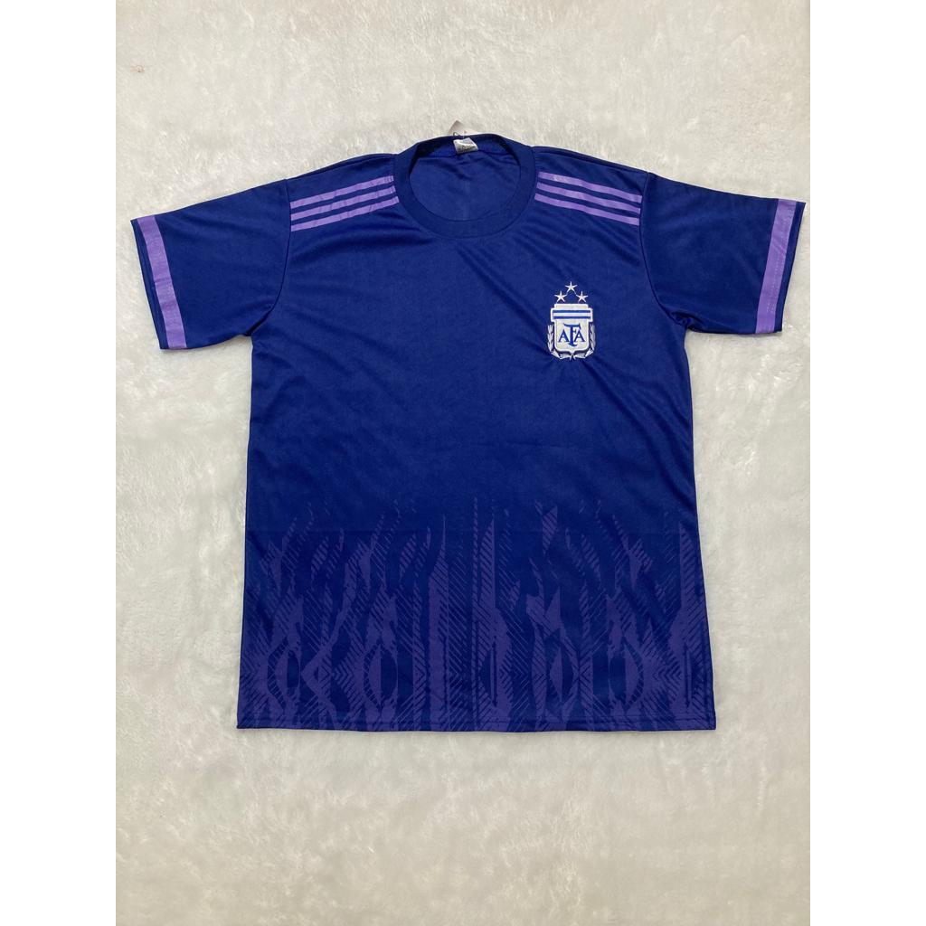 jersey baju bola  argentina away dewasa/baju bola futsal terbaru 2023-2024 juara piala dunia