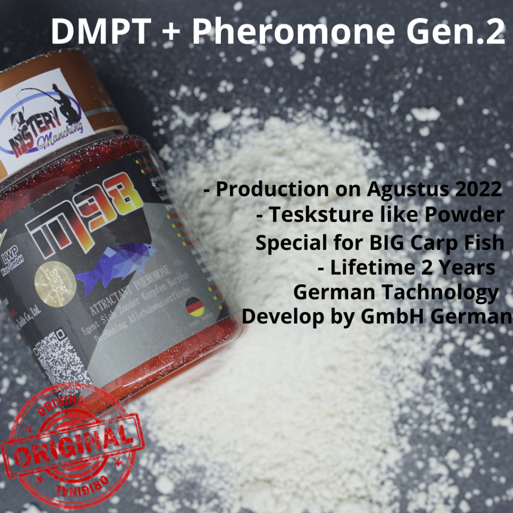 DMPT PHEROMONES KHUSUS IKAN MAS GACOR/VANIL GERMAN ISI 50 GRAM