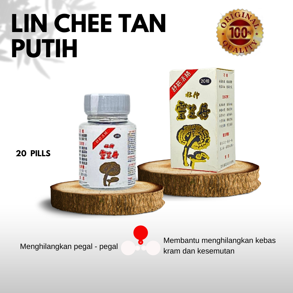 LIN CHEE TAN IMPORT PUTIH - obat rematik dan asam urat obat sakit pinggang ampuh