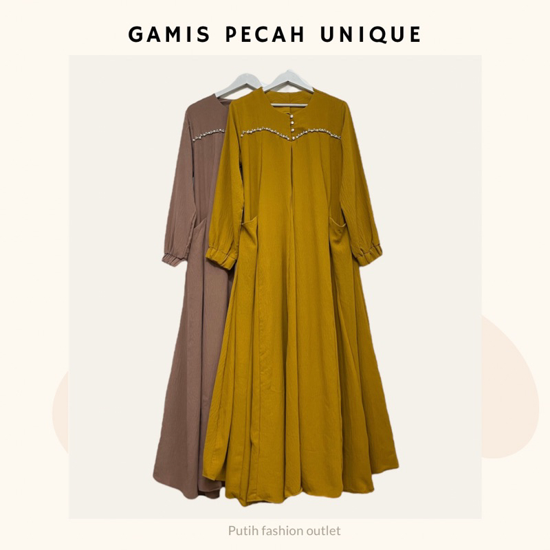 gamis pecag unique