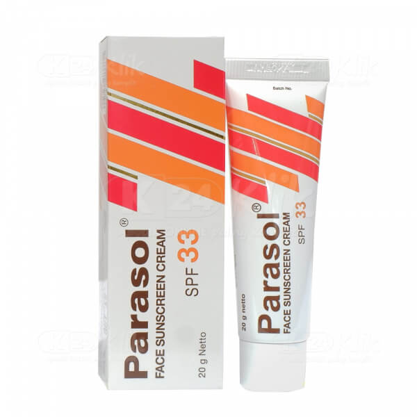 Parasol Face Sunblock Spf 33 Cream 20 g - ED 02/2025