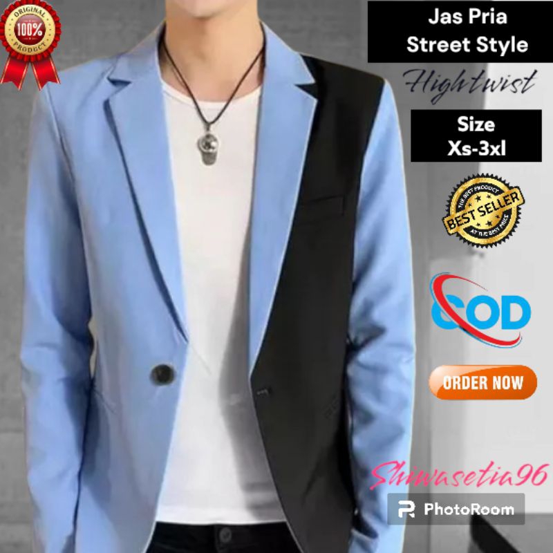 Jas Pria Slimfit/Blazer Pria style Modern/Jas Blazer Pria