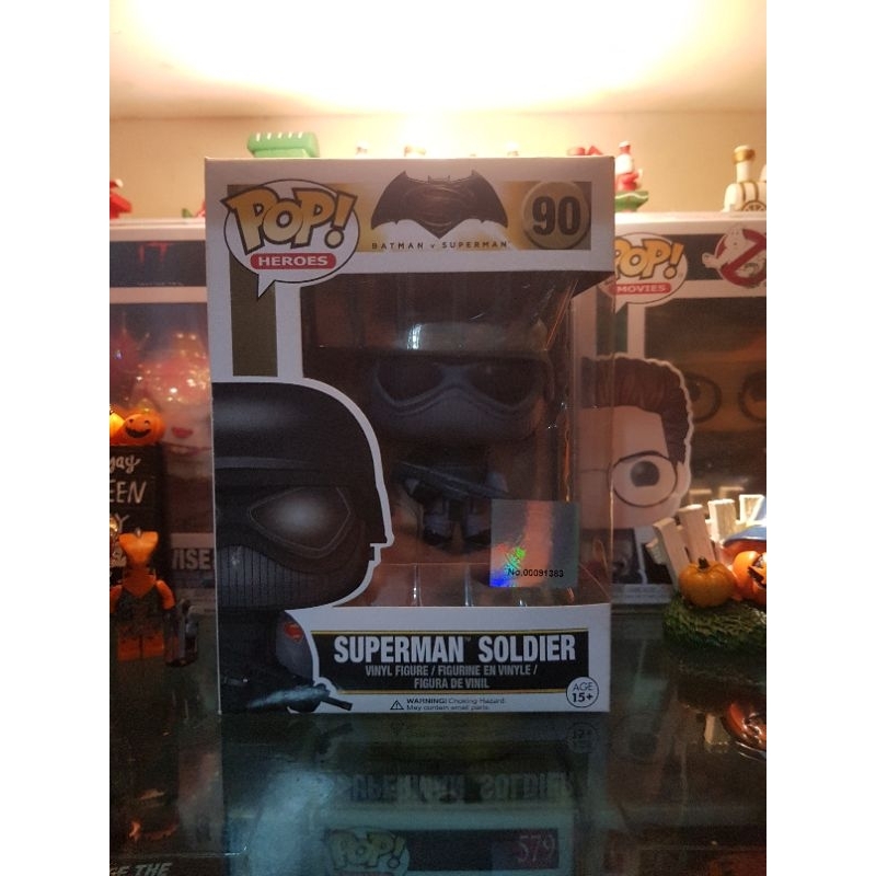 Funko Pop - Batman vs Superman - Superman Soldier 100% ORI BIB