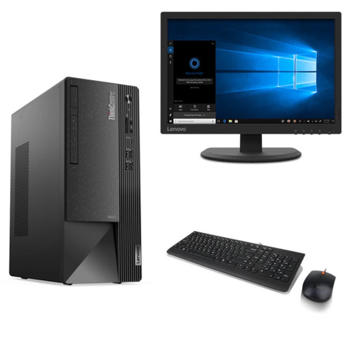 PC LENOVO ThinkCentre Neo 50T Intel Core i5-12400 8GB 1TB HDD Intel UHD Graphics 730 Windows 11 Pro + Monitor LED 21.5" 5FIF 11SE005FIF Desktop Commercial Business Working Office
