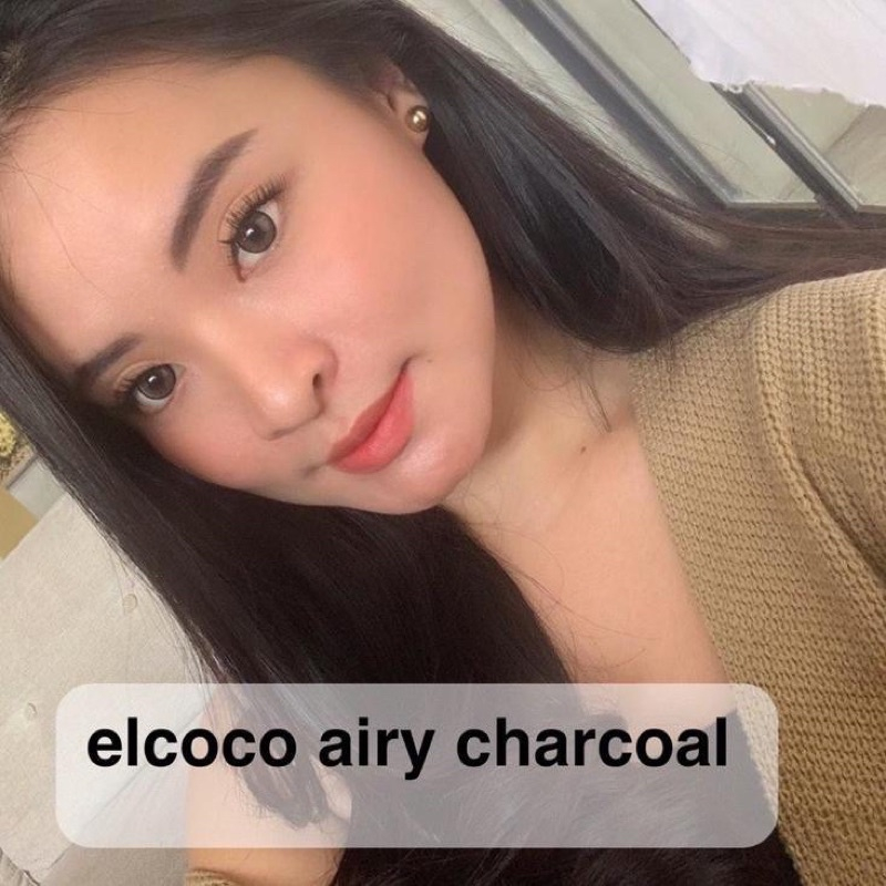 SOFTLENS AIRY CHARCOAL BY ELCOCO 15MM ( MINUS 0,50 S,D -10.00 )