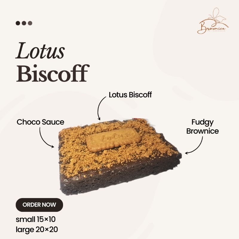 

Brownice Lotus Biscoff