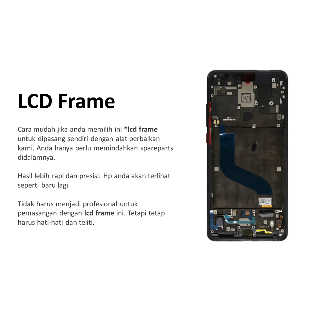 (ORIGINAL 100% XIAOMI) LCD + FRAME XIAOMI MI 9T PRO / REDMI K20 PRO