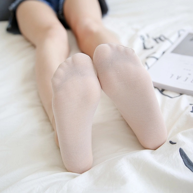 RSB KK405 Kaos Kaki Pendek Wanita Anti Slip Kaos kaki Transparan Anti Licin