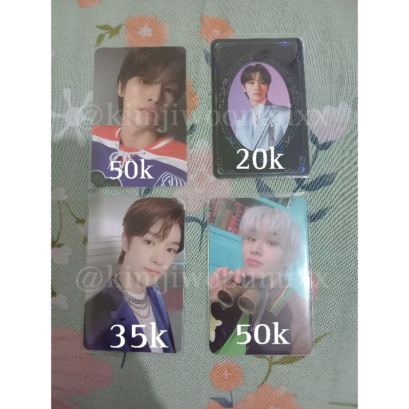 ALBUM ONLY EXO NCT 127 STIKER & Photocard pc chanyeol, baekhyun, sungchan, jungwoo arrival stiker pa