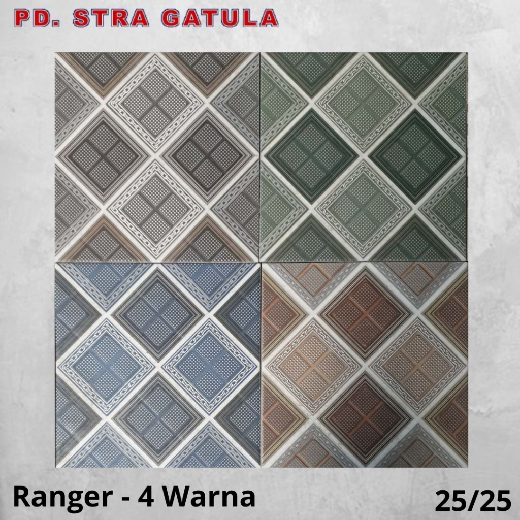 Keramik Athena 25x25 Lantai RANGER - Keramik Lantai Kamar Mandi