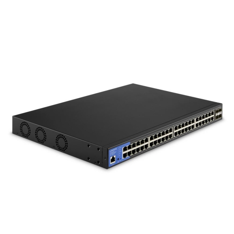 Linksys 48-Port Managed Gigabit PoE with 4 10G SFP+Uplinks LGS352MPC