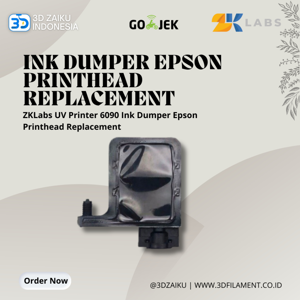 ZKLabs UV Printer 6090 Ink Dumper Epson Printhead Replacement