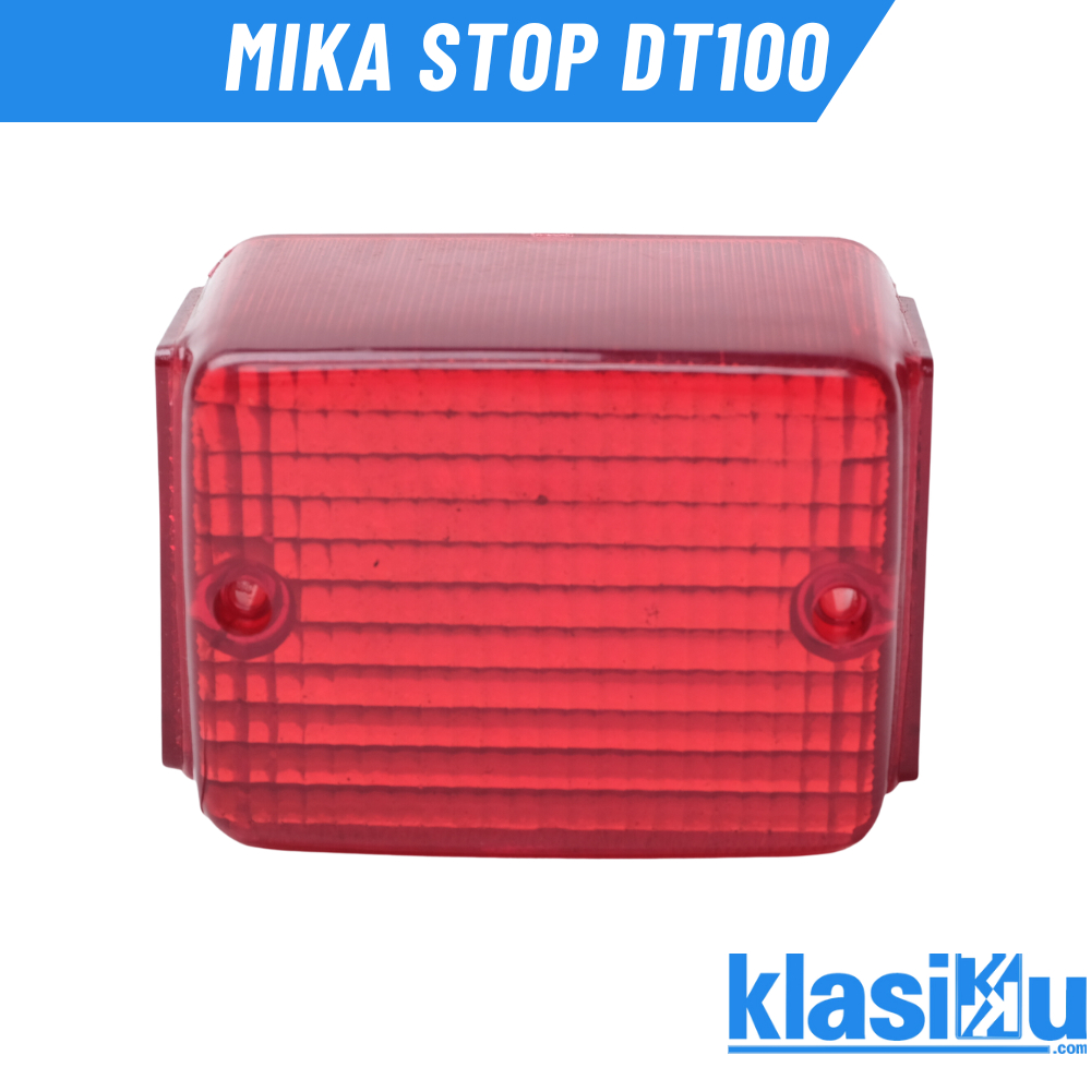 Mika Stoplamp  Kaca Lampu Belakang Yamaha Dt 100  Dtx  Dt100  Nos