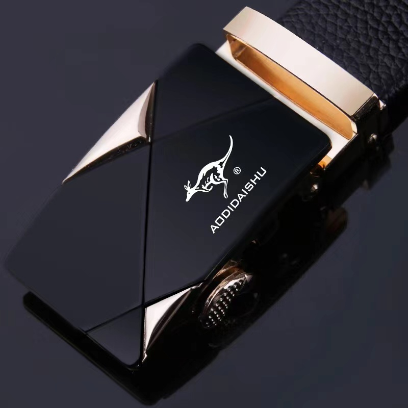 BERGARANSI Kulit Asli Ikat Pinggang Pria Belt Pria Gesper Pria Sabuk Pria Tali Pinggang