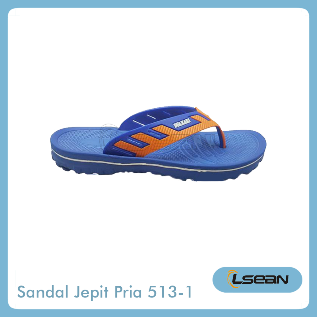 SANDAL JEPIT THUNDER SPORT PRIA ANTI AIR ANTI SLIP 513-1