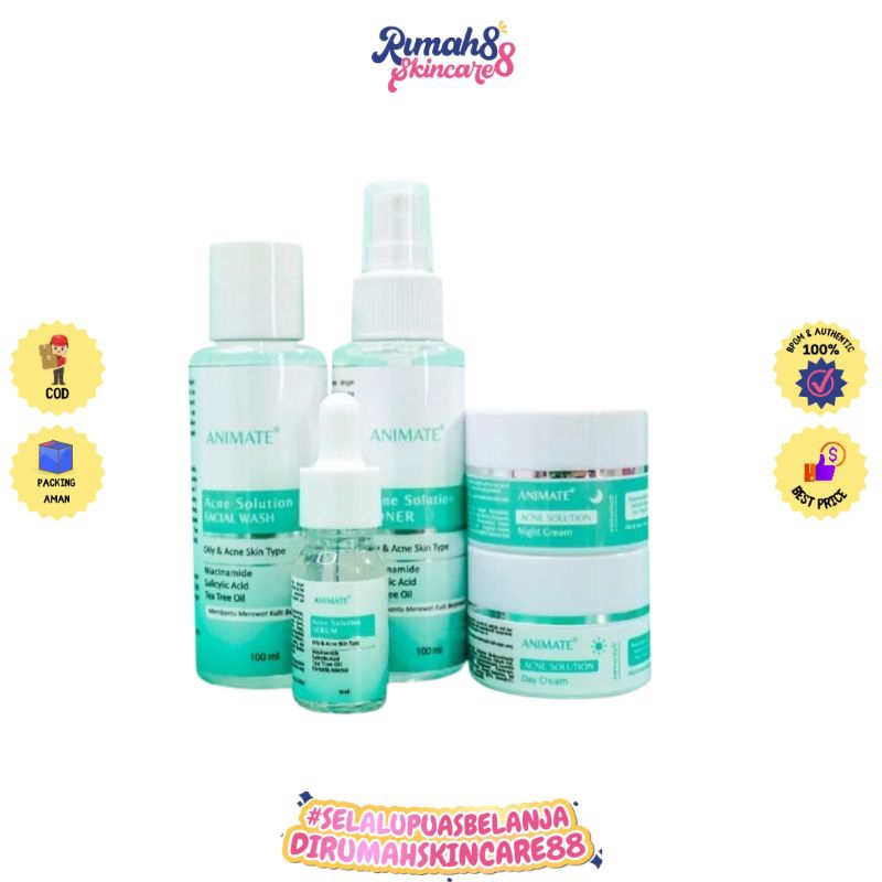 ANIMATE Acne Solution Series 5in1