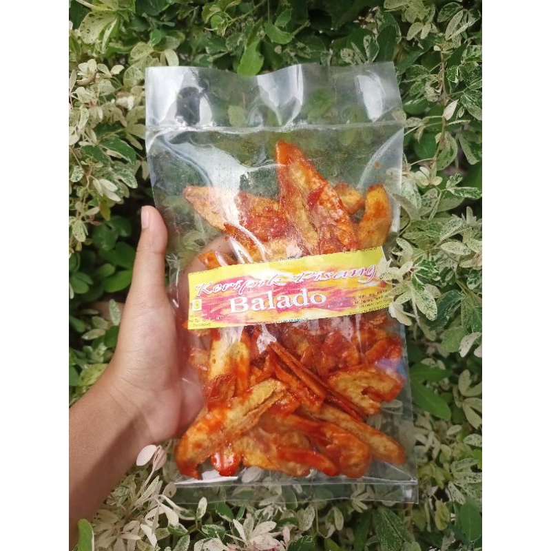 

KERIPIK PISANG BALADO PEDAS SANJAI PUTRI 150gr