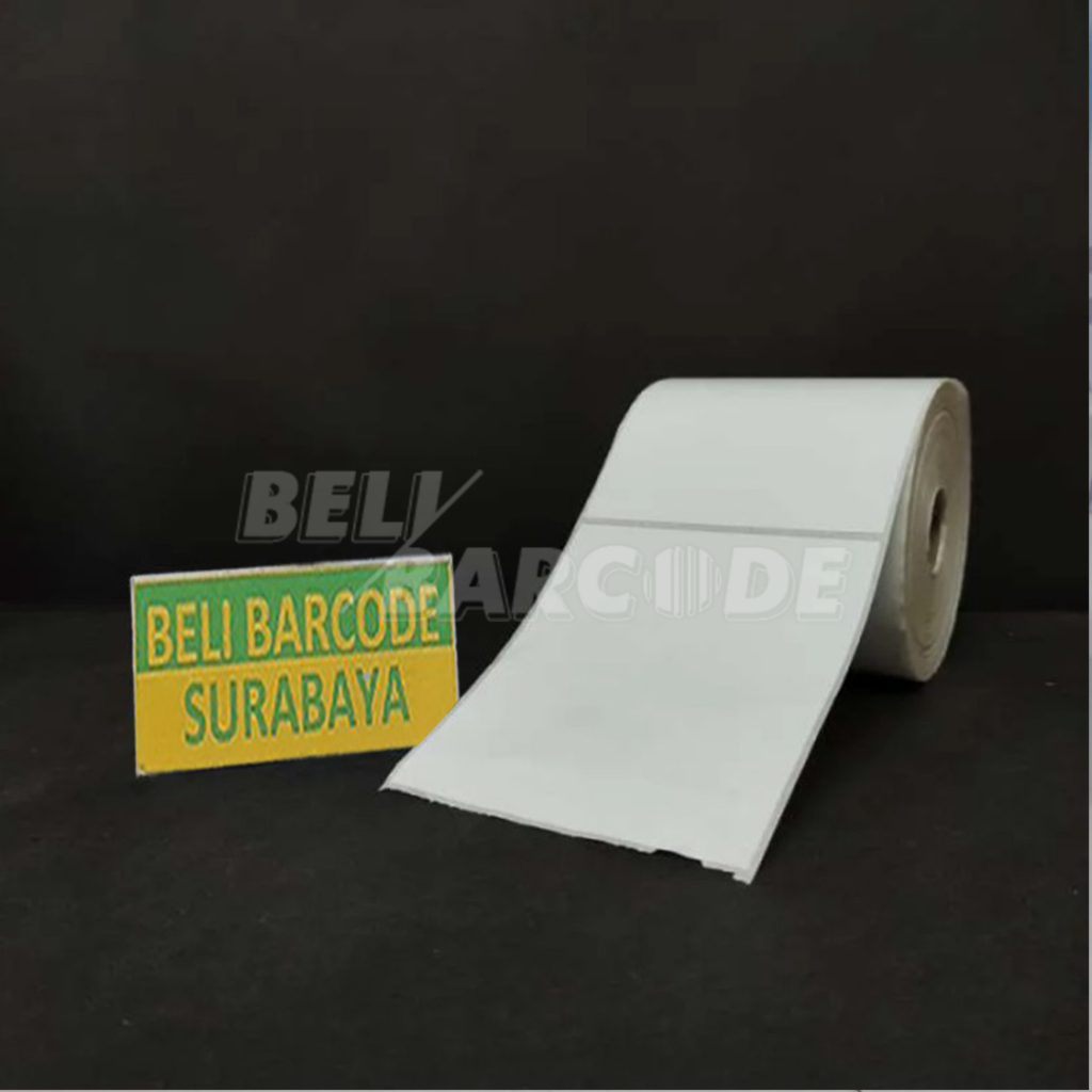 Stiker Label Thermal 100 x 120 mm 1 Line isi 500 Pcs Cetak Resi