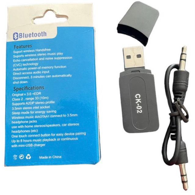 USB WIRELESS MUSIC RECEIVER BLUETOOTH RECEIVER AUDIO MUSIK AUX/USB