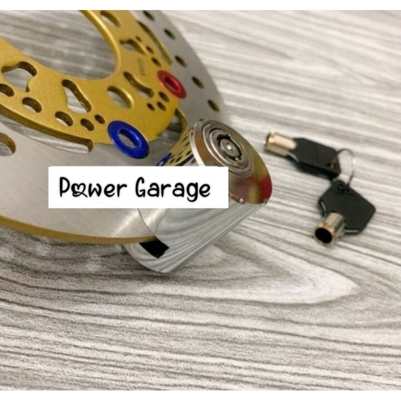 Kunci Piringan Cakram Kunci Disk Disk Lock Bulat Besi Padat Tebal Kualitas Terbaik