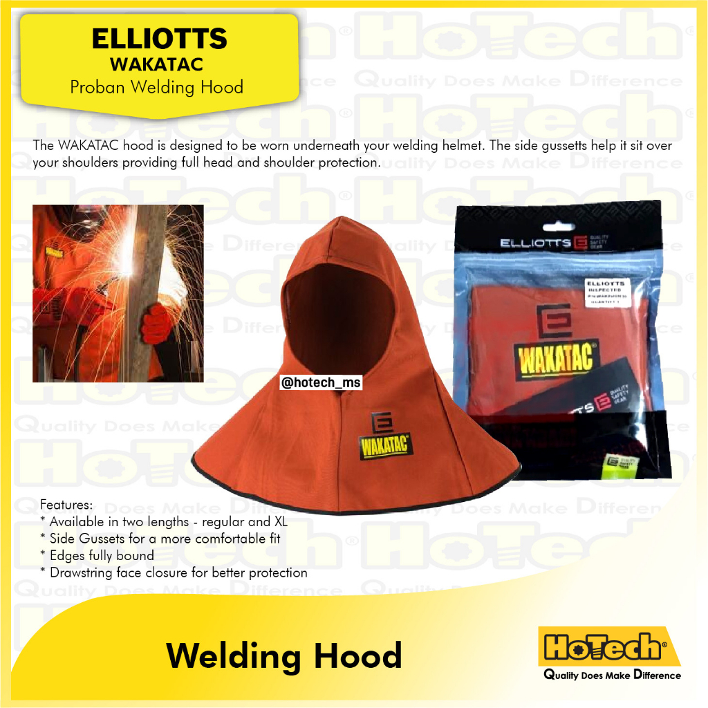 WAKATAC Proban Welding Hood | Topeng Las Wakatac | Welding Hood ElliottsWakatac