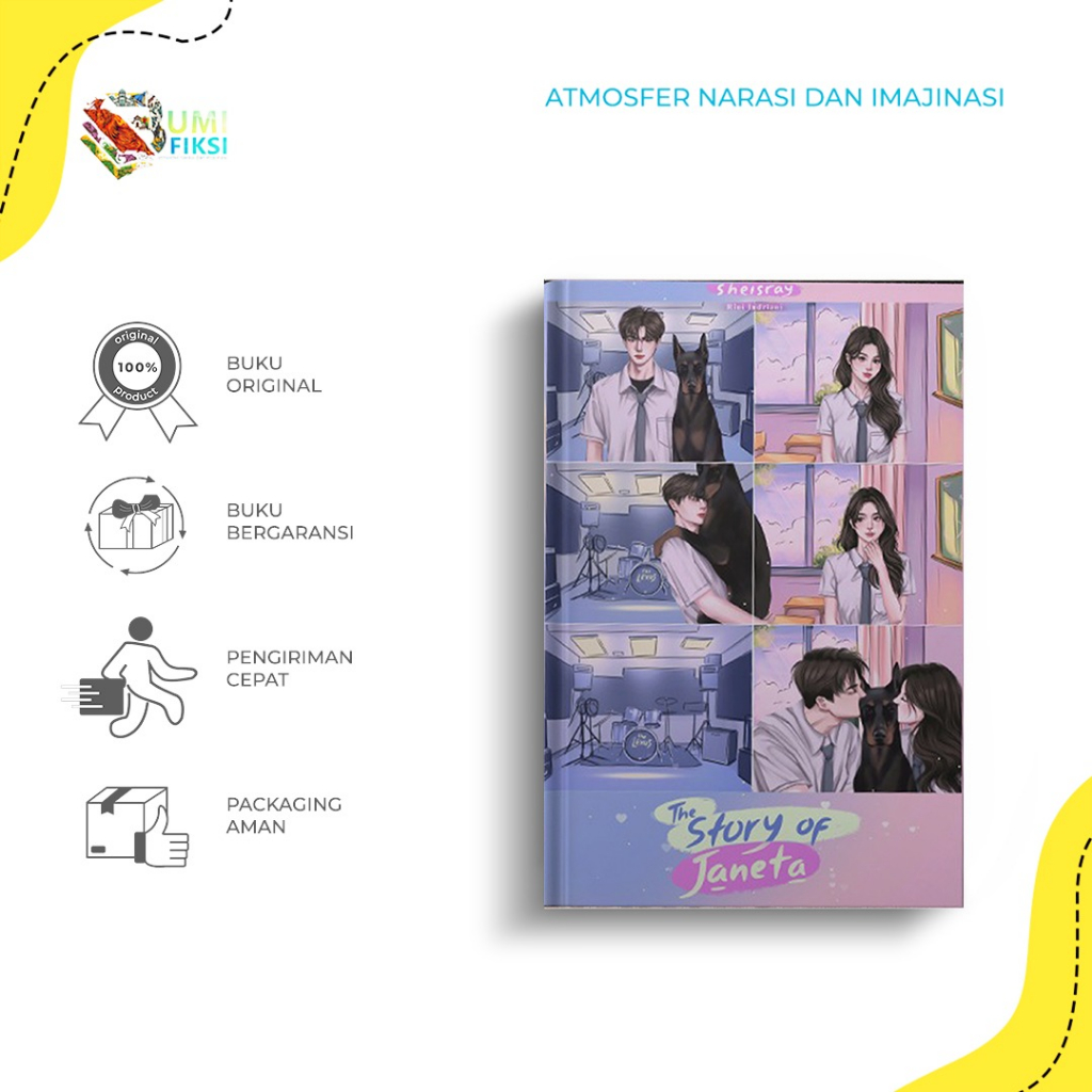 Buku Novel The Story Of Janeta - Sheisray - Blackswan