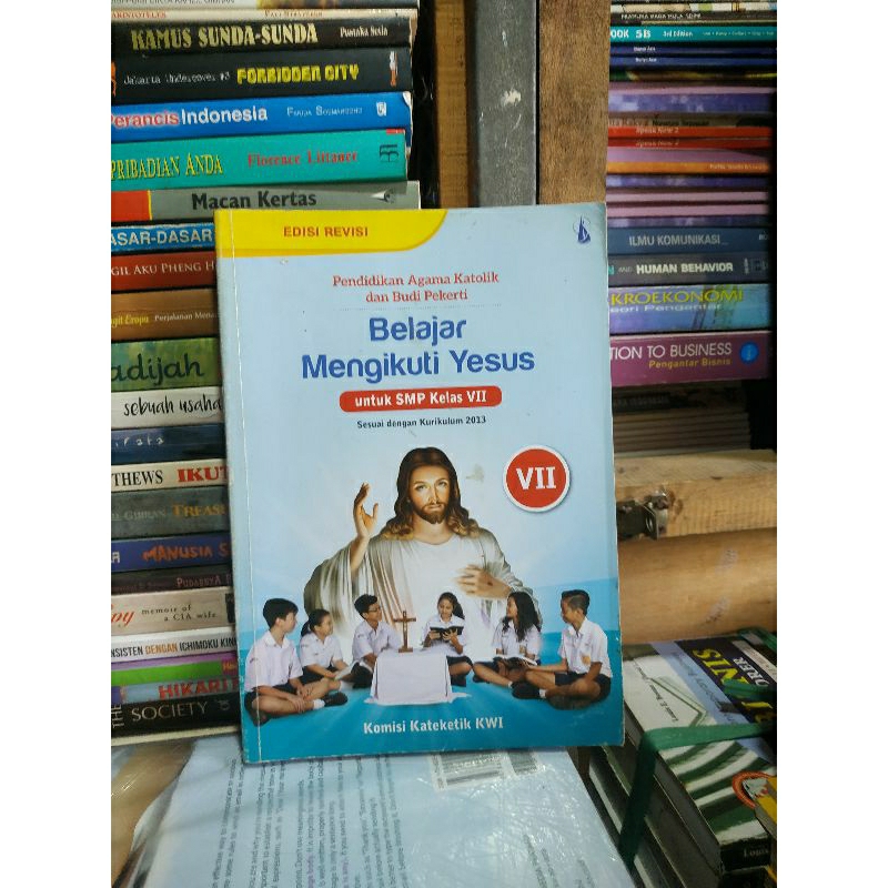 pendidikan agama katolik. kelas 1 SMP. Kanisius. revisi